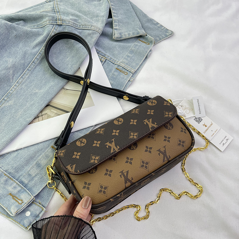 Designer Bag Fashion Leather Chain Stylish High-End Shoulder Bag Classic Letter Wallet Women's Underarm Bag Mini Versatile Handbag Luxury Tote Fa