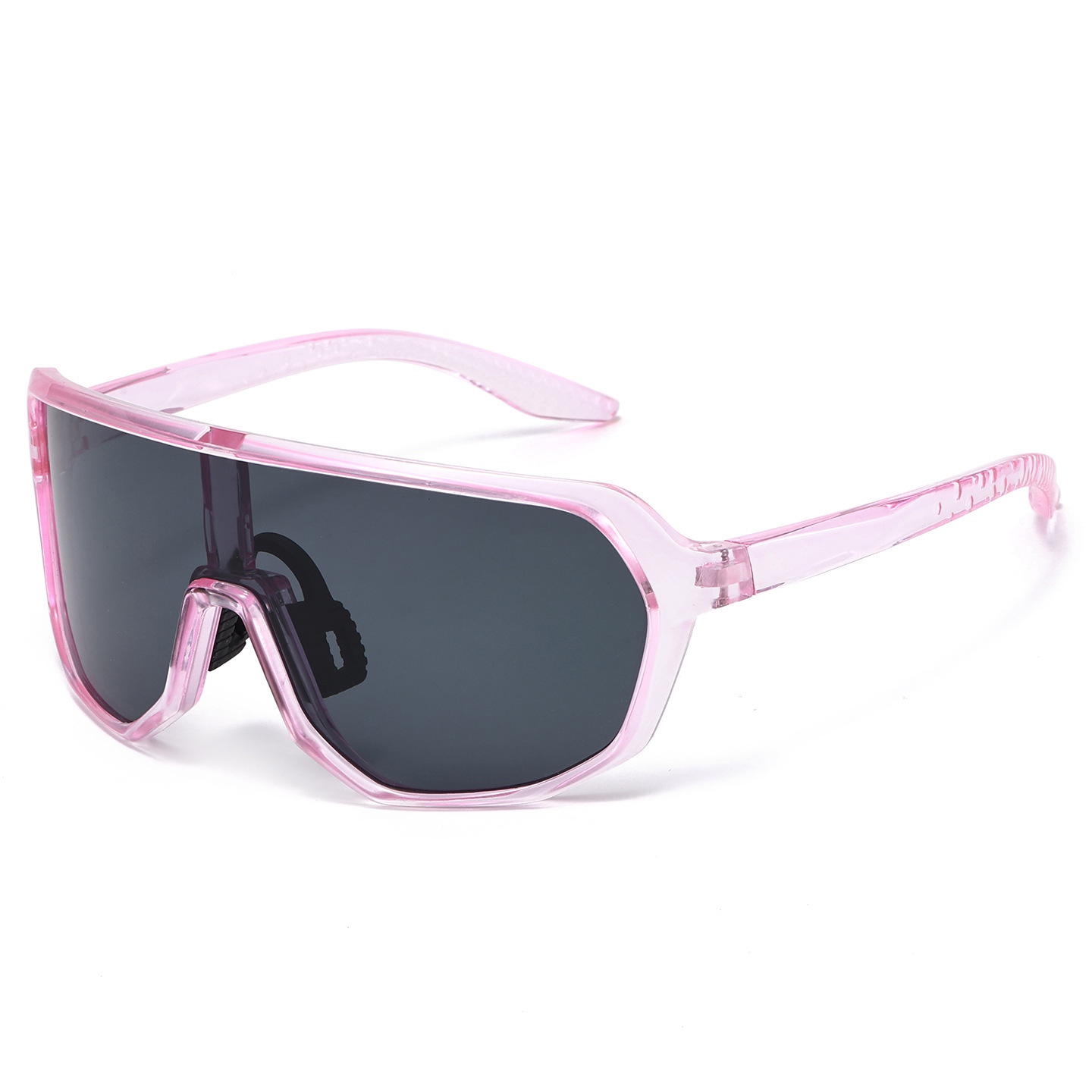 New Arrival Oversized Frame Vibrant UV-Protective Sunglasses Premium Outdoor Cycling Windproof Unisex Fashion Sunglasses