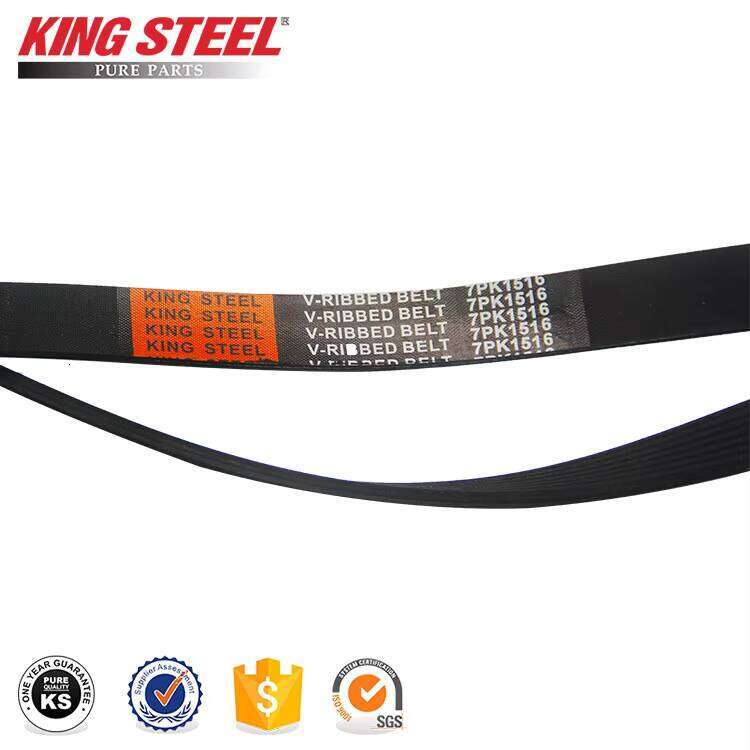 KINGSTEEL 90916-T2006 7PK1516 7PK-1516 Auto Spare Parts Car Engine System Fan Belt Size for Toyota Hilux KUN16 2KD