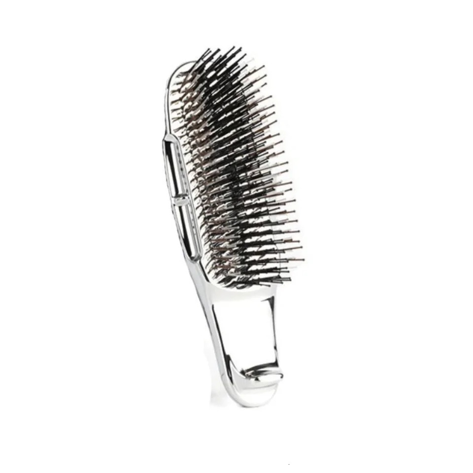 Electroplated Crafted Massage Comb Upscale Cleansing Massage Scalp Fine Air Cushion Comb Style Hairdressing 251107