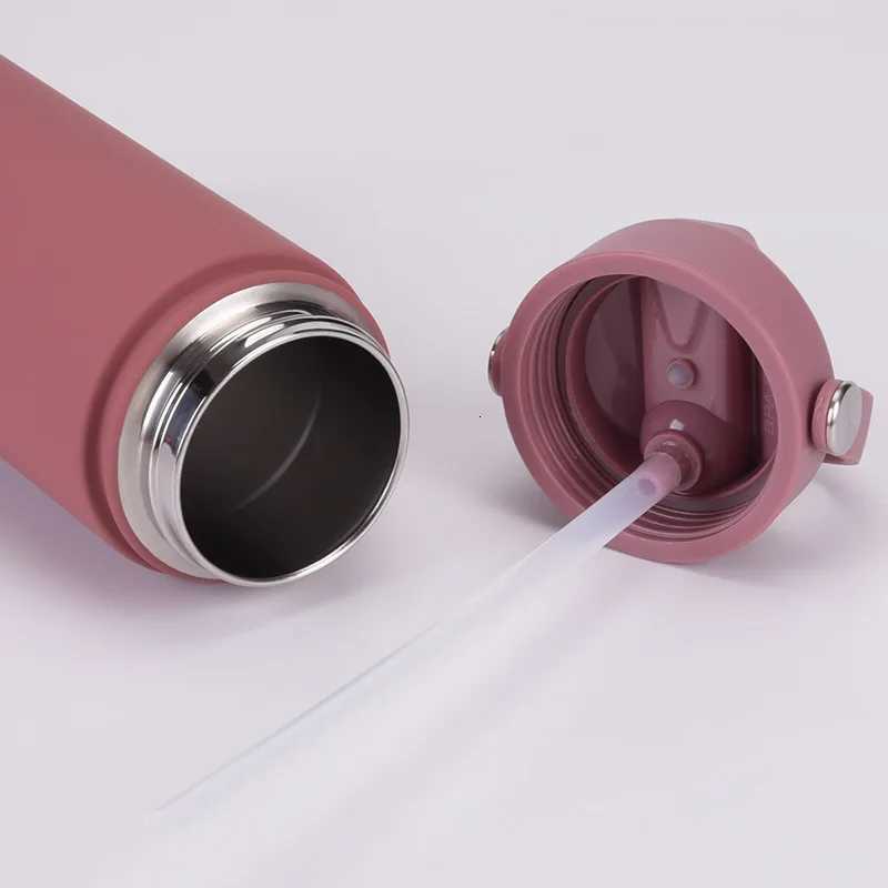 Fashionable cup Insated Water Bottle 500ml Cust Text/ - 304 Steel 24H Cold Off Gym Essentials Y251110