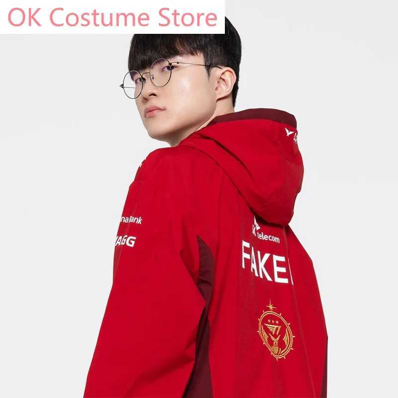 T1 Clan Faker The Same Uniform S13 Jacket Cosplay Costume Cos Game Anime Party Uniform Hallowen Play Role Clothes W251110