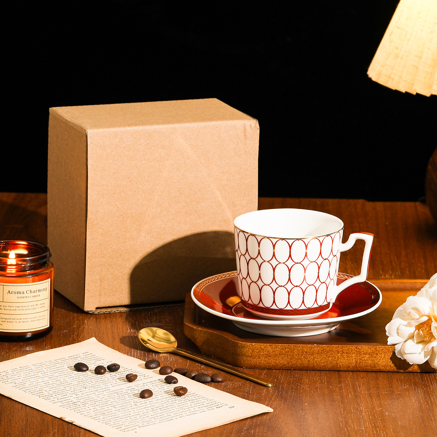 Cups Saucers Elegant Golden Top Grade Bone China Coffee Cup Luxury European Tea Set And Saucer Afternoon Drinkware