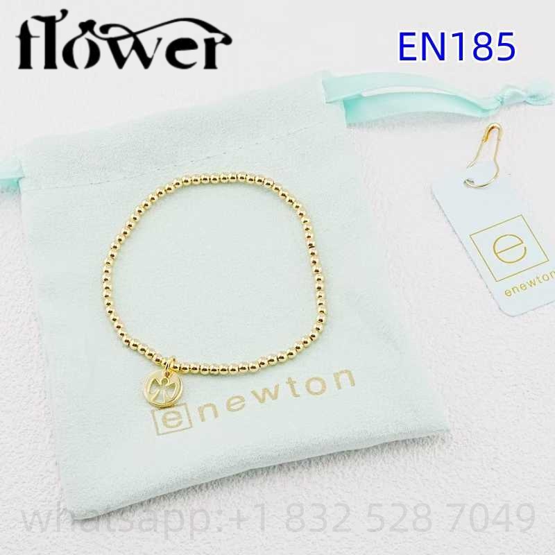1:1 Brand Enewton 1:1 High Quality Nature Stone Cross Bracelets Bangles For Women 2025 Christmas Gift