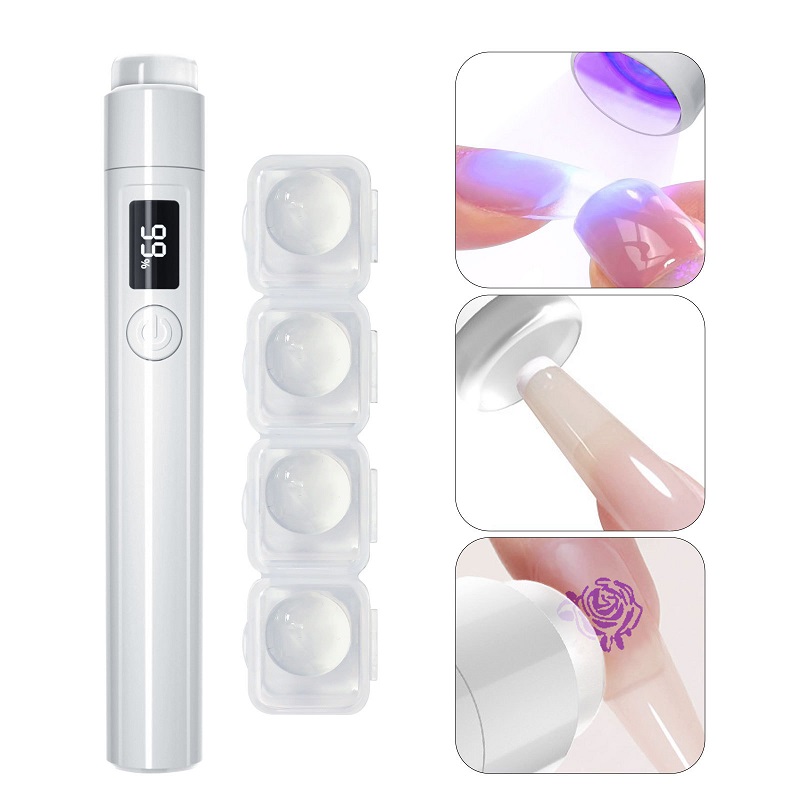 Professional Nail UV LED Lamp Desk With Display Rechargeable Portable Mini Nail Dryer Stand UV Lamp for Nails Art Removable