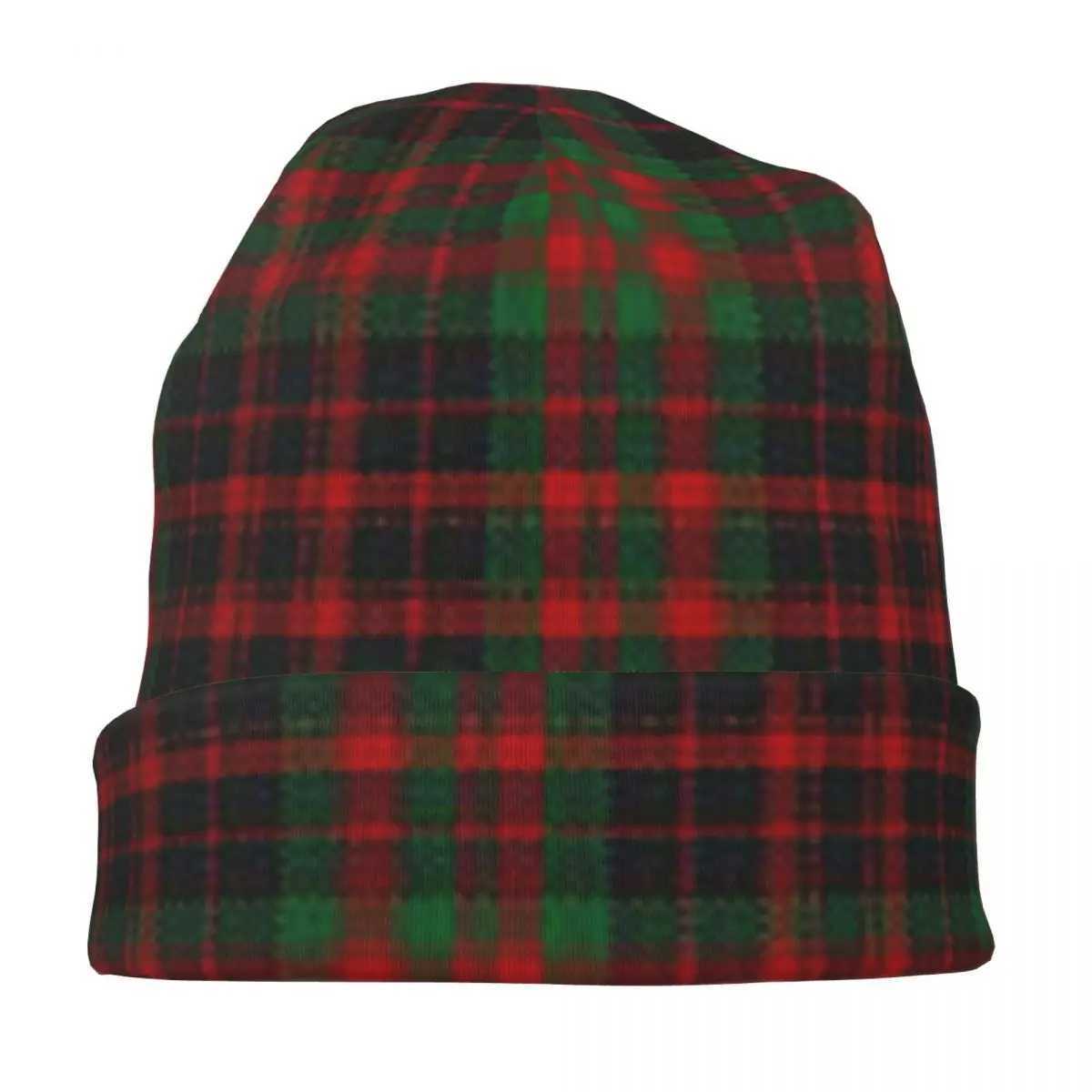 Clan Moffat Tartan Men Women Adult Beanies Caps Knitted Bonnet Hat Warm Hip Hop Autumn Winter Outdoor Skullies HatsXJ251110