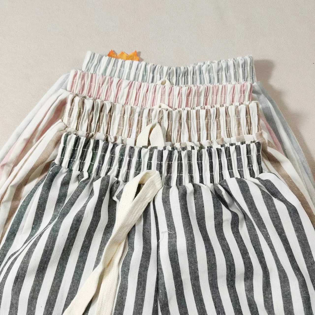 Childrens shorts childrens pants single item pants pure cotton boys casual pants girls shorts baby jacket British sled Z250410