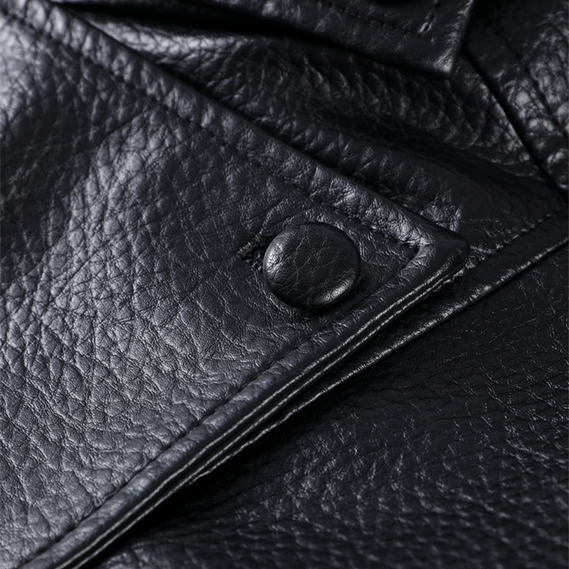 Street Stand Collar Womens Leather Jacket Loose Long Sleeve Zipper Pockets Chic Female Coats Autumn Winter Lady Outerwear 251105