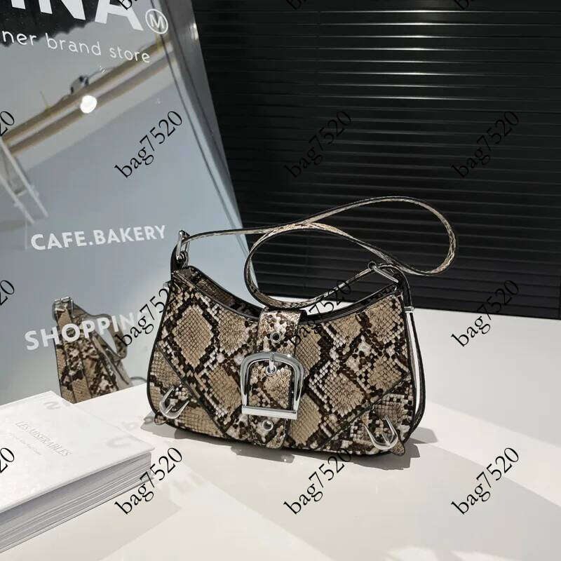 2025 Hot Sale Snake Handbag Multi Pocket New Leopard Zebra Print Bag, for Women Trendy
