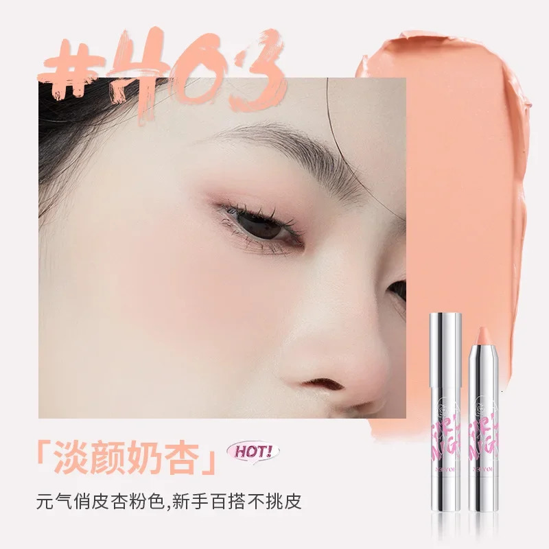 NEIYOU Blush Eyeshadow Stick Expansion Color Purple Cheek Eyes Base Contour Tintour Makeup Pink Peach Pen Girl 250325