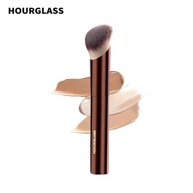 Hourglass Makeup Brush- No21 Ambient Soft Glow Foundation Brush Soft Fiber Hair Fashion Design Single Face Brush L251110