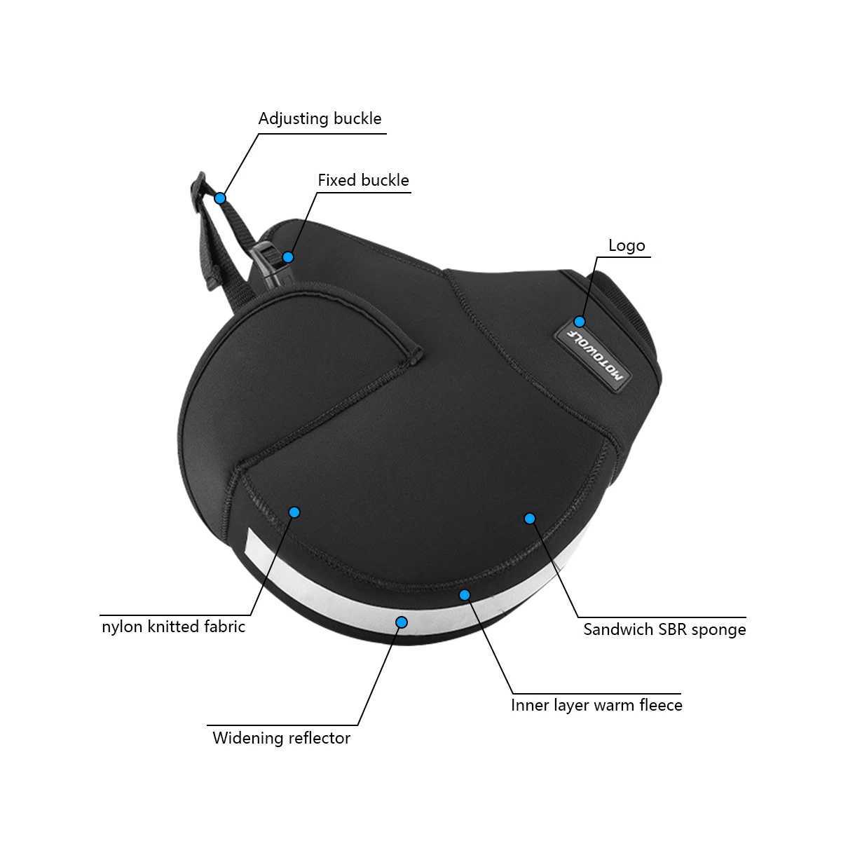 Winter Motorcycle Handlebar Gloves Motorcycle Gloves Waterproof Windproof Warm Covers For Motorcycle Scooter Accessories S25118