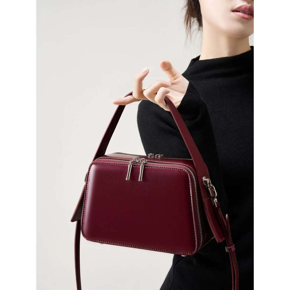 YANATARI Underarm Cowhide Genuine Leather Handbags Women Vintage Shoulder Bag Female Crossbody Bags High Quality 2025