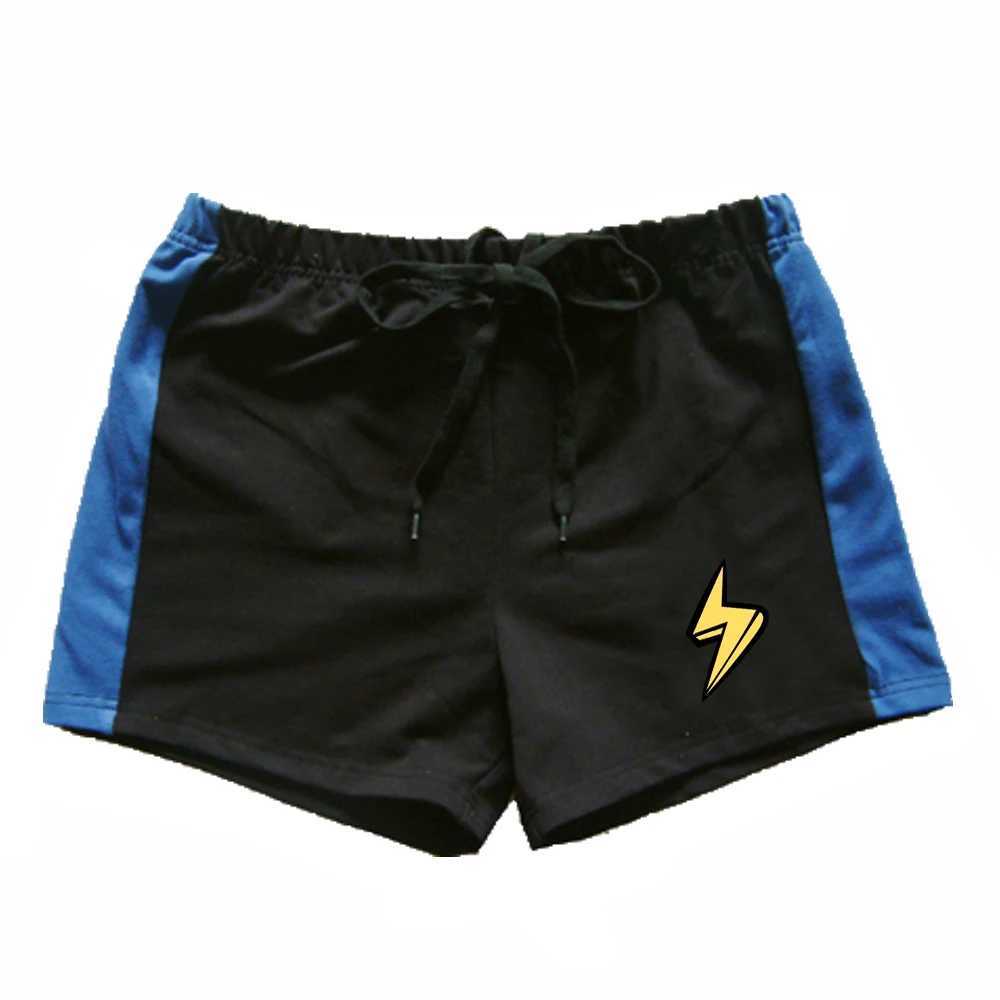 Summer mens clean fresh affordable gym fitness exercise casual and comfortable shorts cute small light printing mode X250410