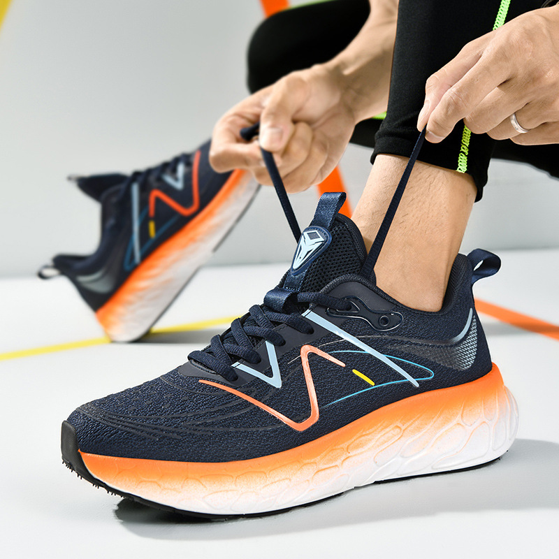 designer shoes 2025 new Men's breathable casual sports shoes lightweight autumn couple shoes all-match resilient casual shoes men's outdoor 