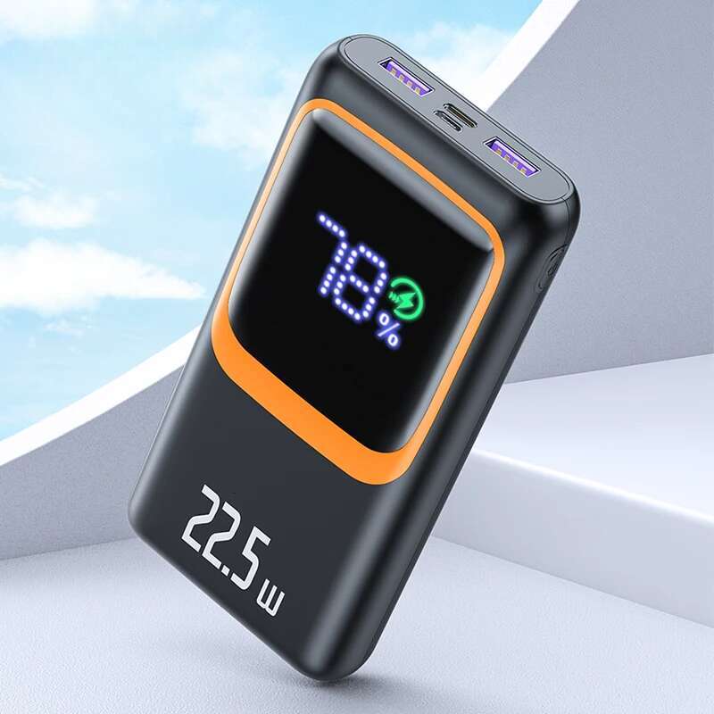 20000mAh Power Bank External Large Battery Capacity PD 22.5W Fast Charging Portable Charger For Phone Samsung Xiaomi
