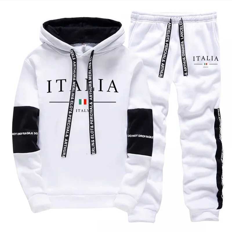 Hot Sales Mens Tracksuit Printing Casual Sweatshirts Sportswear Outdoors Sports Jogging Mens Clothing Single Piece Hoodie Pants W251110