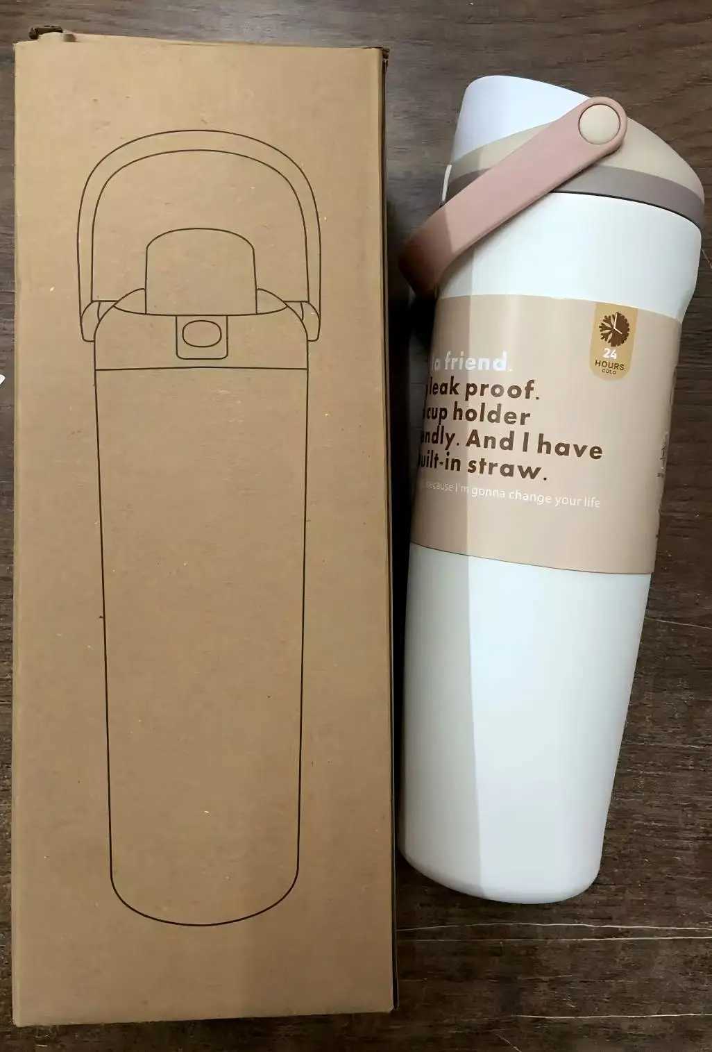 Fashionable cup Blue Gradient Thermal Bottle Robust Thicke Insated g for Vntines Day Christmas Birthdays Gift Present Y251110