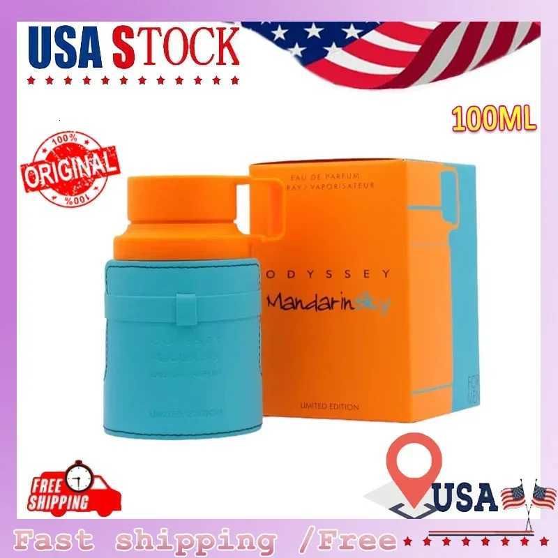Mandarin Sky for Men 100ml Fragrance EDP 34 Oz Limited Edition Arabic Perfume Spray Fragrance Perfect Birthday Gift X251110