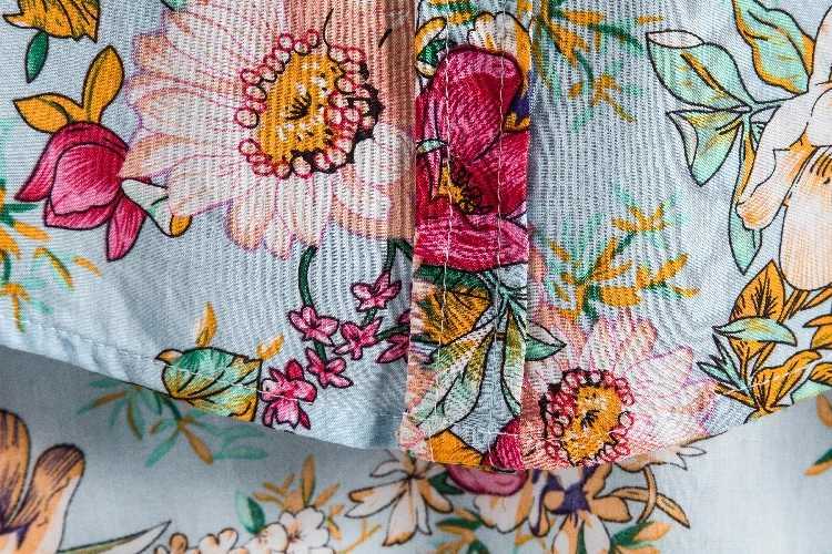 Floral Hawaiian Aloha Shirt Mens 2022 Summer Short sleeved Quick drying Beach Clothing Casual Button Vacation Clothing Chemical Mens Clothing X250410