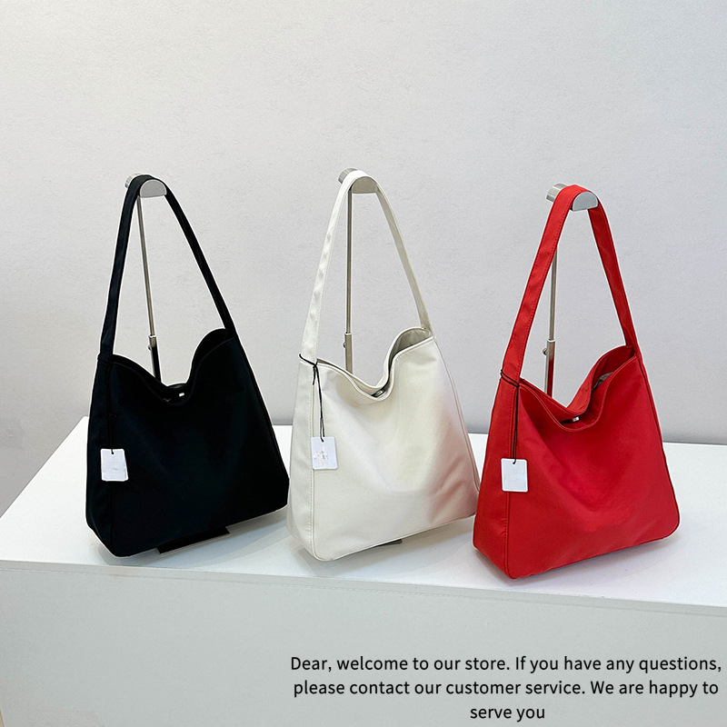 Winter New Designer Bag Women's Canvas Shoulder Bag Oxford Cloth Large Capacity Fashion Shopping Bag New Luxury Handbag Commuter Bag