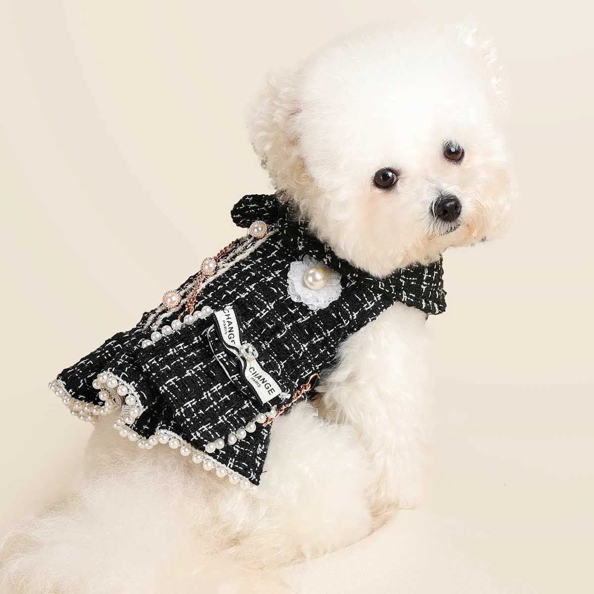 Pet Clothes Cat Dog Dress Main Style with Backpack Autumn and Winter Thickened Warm Clothing J251110