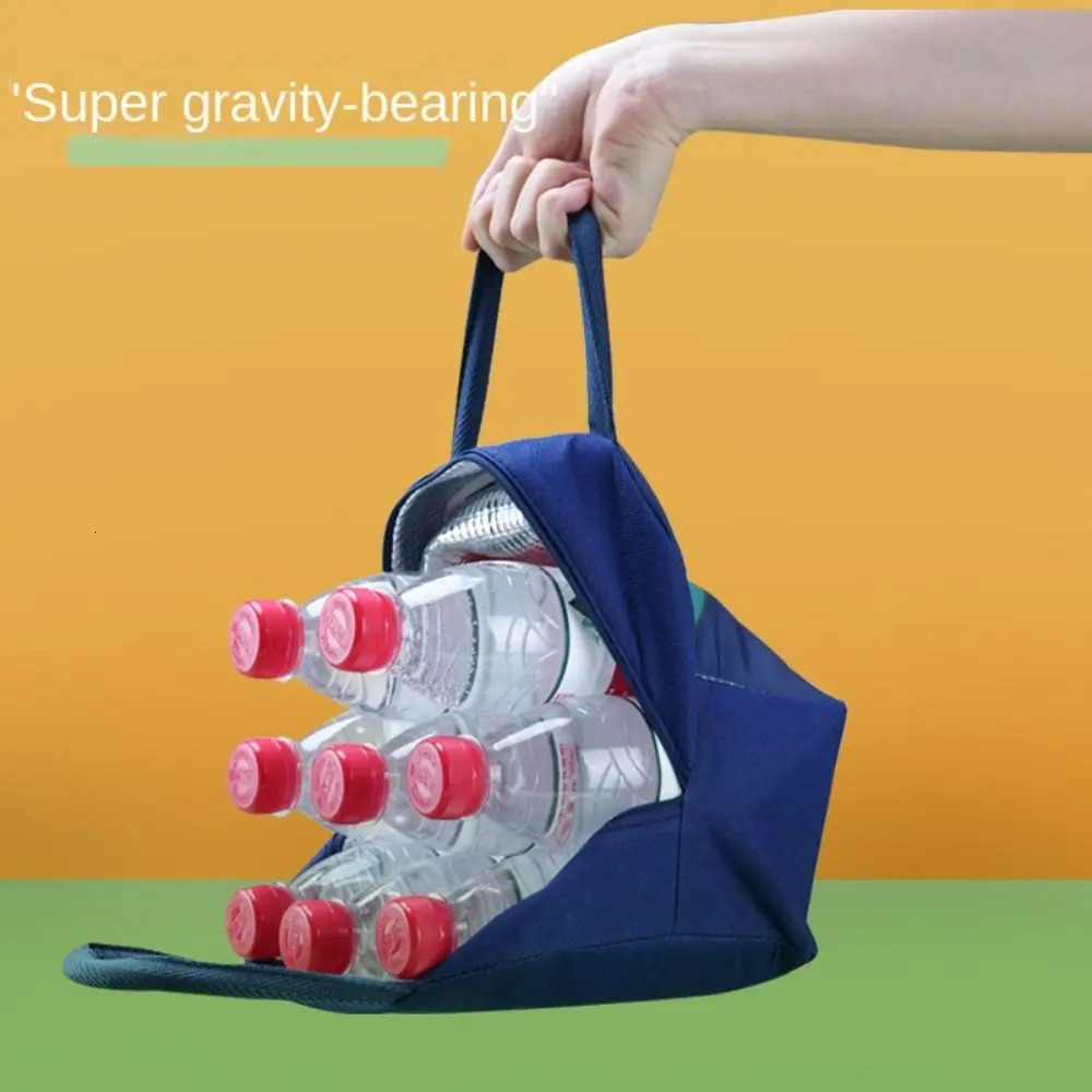 Non woven cartoon lunch bag box accessories handbag small cooler portable 250401