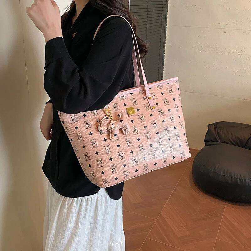 2025 Designer Fashionable Printed Commuting Tote Bag Women's Shoulder/Handheld, Bucket Bag Style with Free Shipping