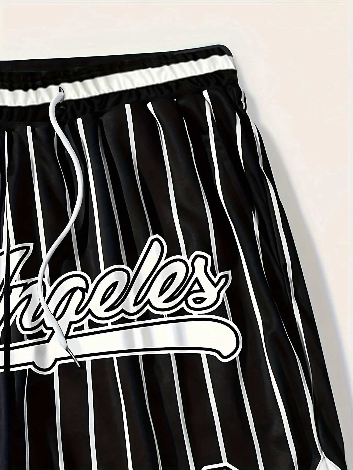 3D Fashion Mens Drawstring Shorts - Comfortable Casual Suitable for Outdoor Sports and Leisure Perfect for Summer X250410