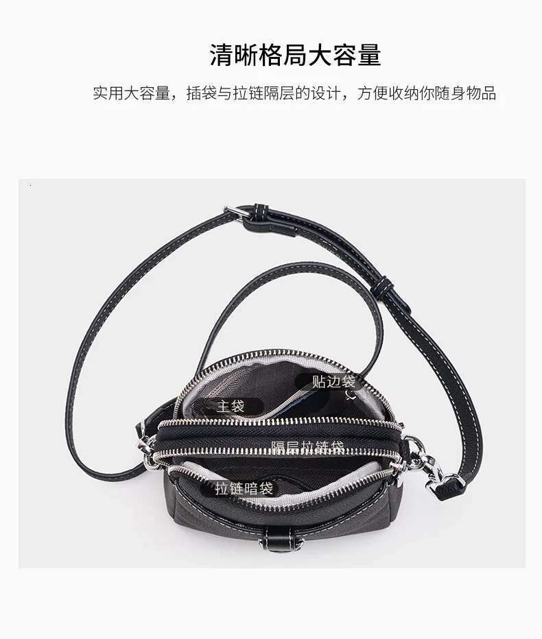 Genuine Leather Women's Crossbody Shell Bag, Summer Popular 2024 Small Shoulder Handbag Female High-End Messenger Purses
