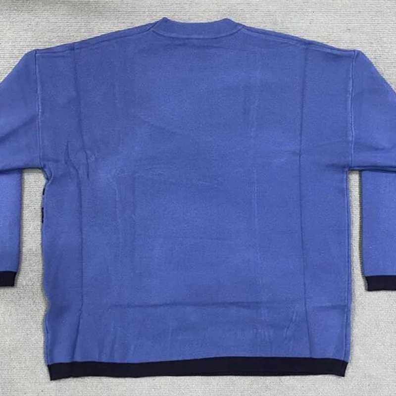 Fashion New Hip-hop Street Gothic Wool Retro Pullover Sweater Knitted Sweater Mens Womens Y2K Harajuku Punk Sweater Knitwear Top 90s Y251110