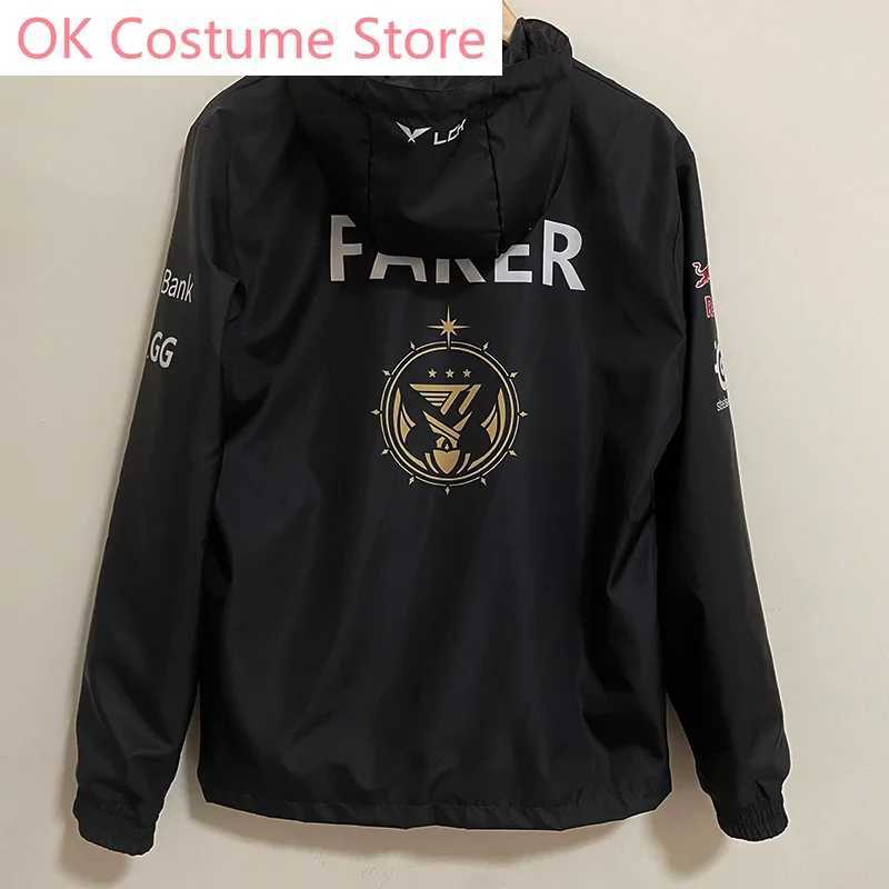 T1 Clan Faker The Same Uniform S13 Jacket Cosplay Costume Cos Game Anime Party Uniform Hallowen Play Role Clothes W251110
