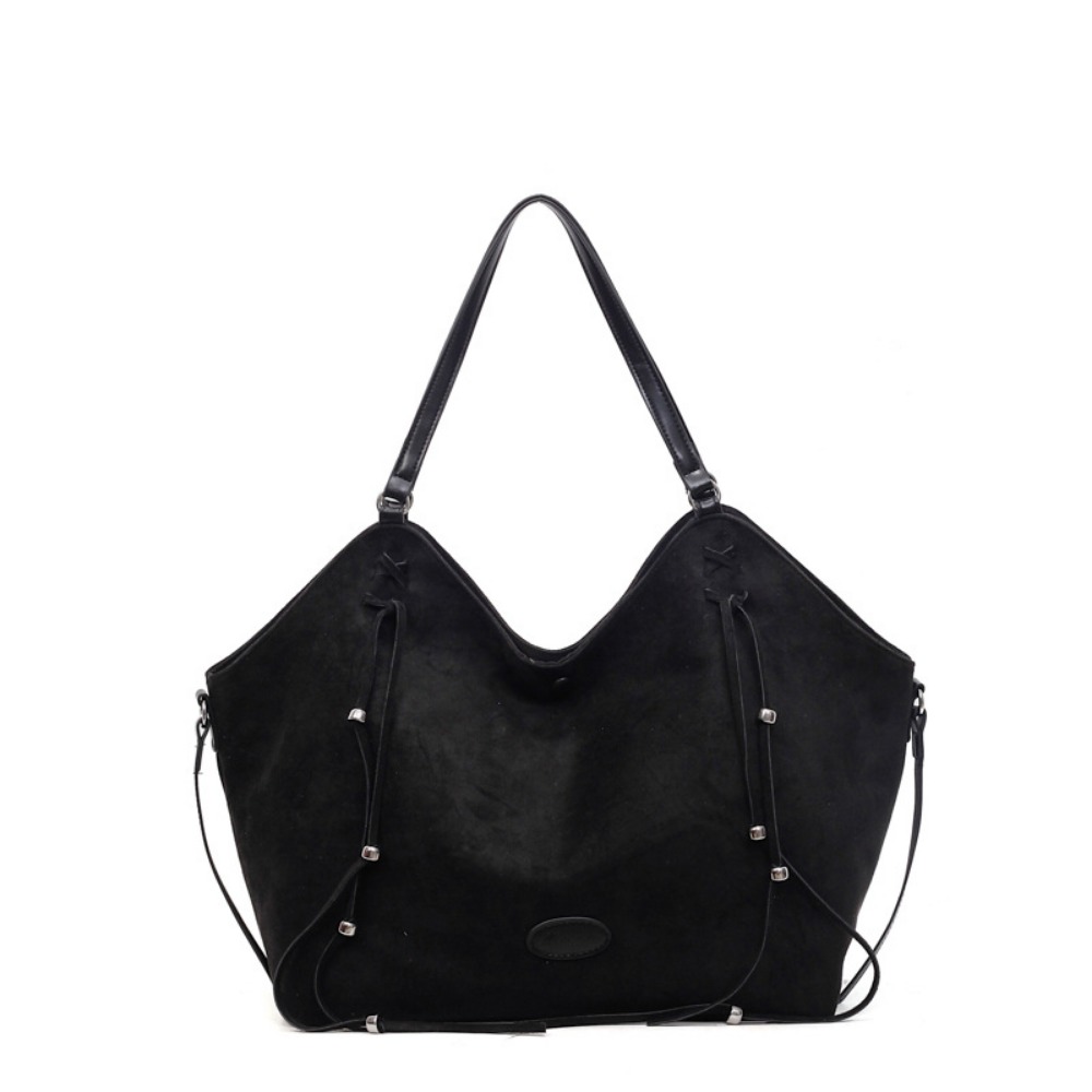Chic Retro-Inspired Oversized Tote by Womens Brand: Perfect Daily Commute Companion