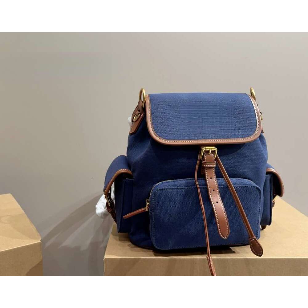 Spring new niche design backpack retro large capacity single shoulder bag college style handbag