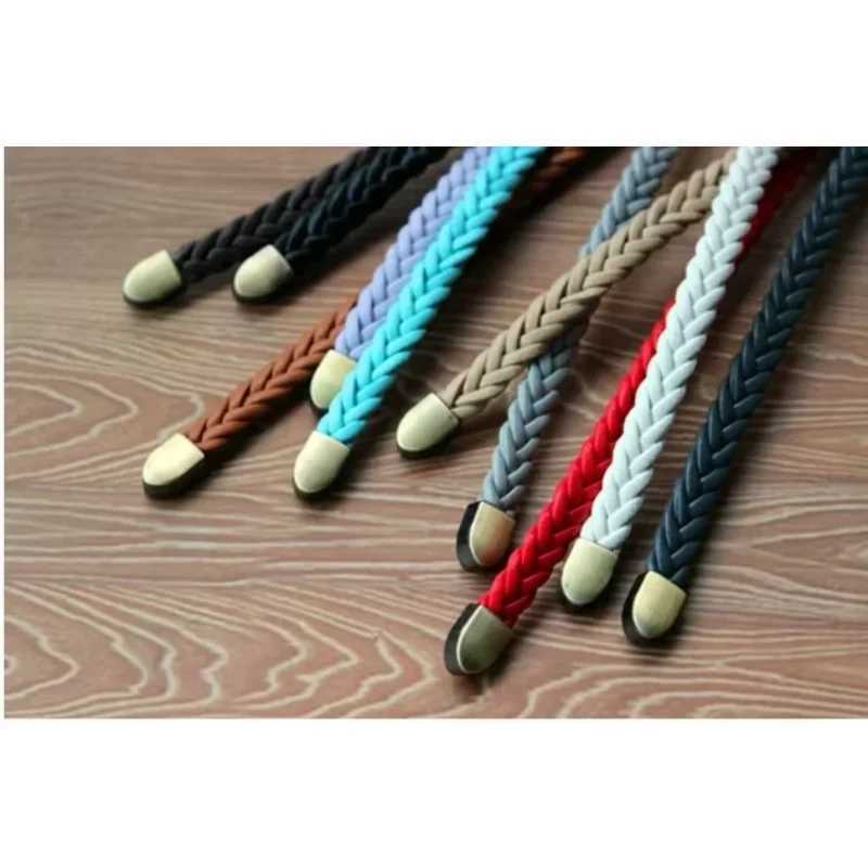 106cm New Wan Fem Weight Loss Belt Luxury Brand Design Woven Leather Woven Belt X250410