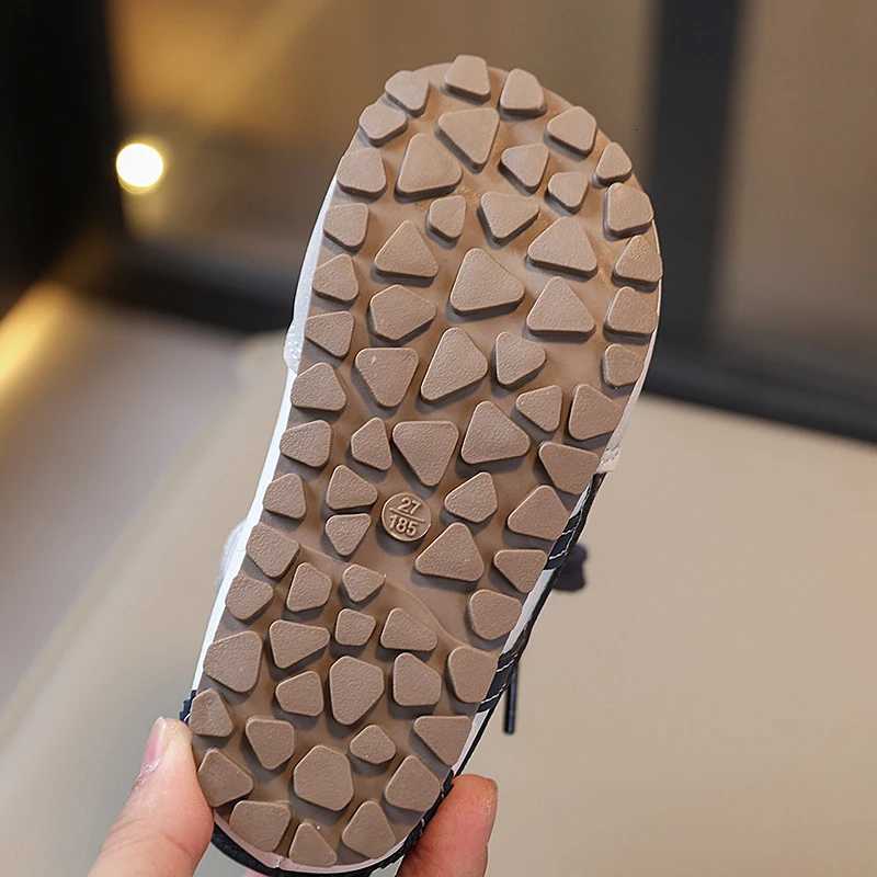 Childrens Sneakers Size 22-31 Brown Breathable Boys Girls Casual Shoes Four Seasons Models Pink Soft Non-slip Kids Gump ShoesT251110