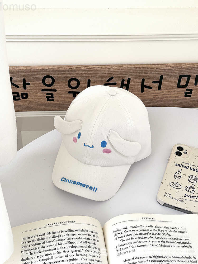 Sanrio Genuine Duckbill Cap Embroidered 3D Cute Cartoon Childrens Sun Protection UV Protection Hat H251110