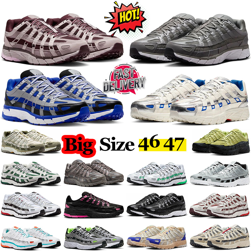 p6000 p 6000 running shoes men women Burgundy Crush Pink Foam Dark Stucco Obsidian Electric Green Shadow Grey mens trainers outdoor sports sneakers