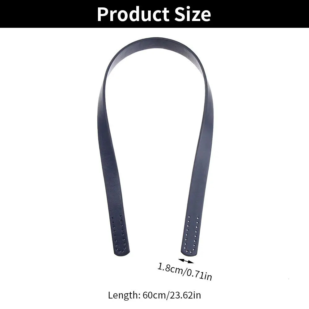 2Pcs PU Leather Shoulder Bag Strap Women Bag Handles DIY Replacement Handle for Handbag Belt Bag Accessory Handmade 60cm 251110