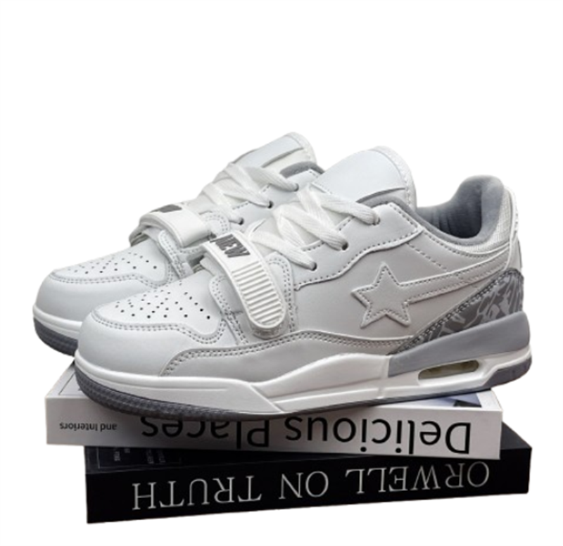 Free shipping affordable luxury Air cushion star sports shoes womens new spring autumn shoes thick soled versatile board shoes