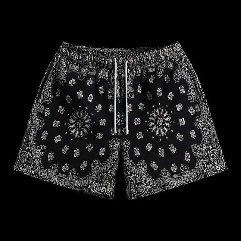 American shorts chest graphic mens casual daily beach shorts Hawaii beach swim shorts swimming shorts cool ice shorts X250410