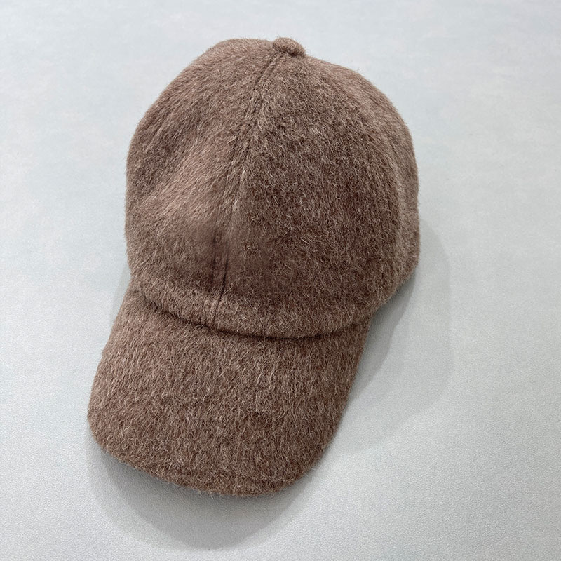 Luxury Designer Women's Cashmere Wool Baseball Cap 2025 Fall Winter New Letter Embroidery Wool Blend Hat Two Colors One Size High Quality S1128