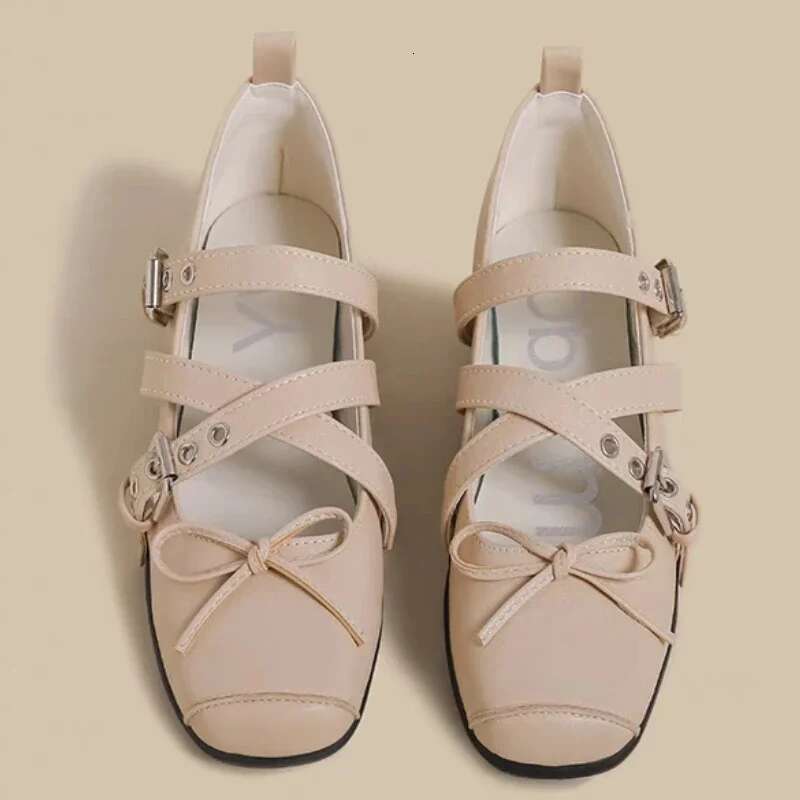 Designer Bow Women Ballet Flats Loafers Summer Fashion Sandals 2025 Sneakers Mary Jane Shoes Mujer Atos