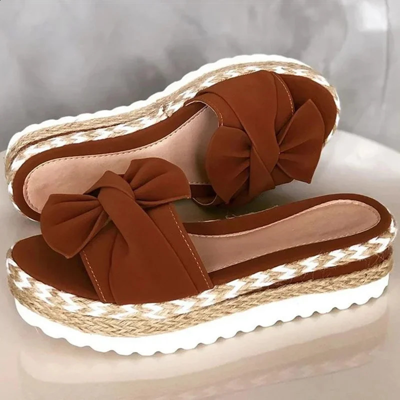 Sandals Women Heels Sandals with Wedges Shoes for Women Platform Sandals Summer Slippers Sandalias Mujer Elegant Summer Shoes 250402