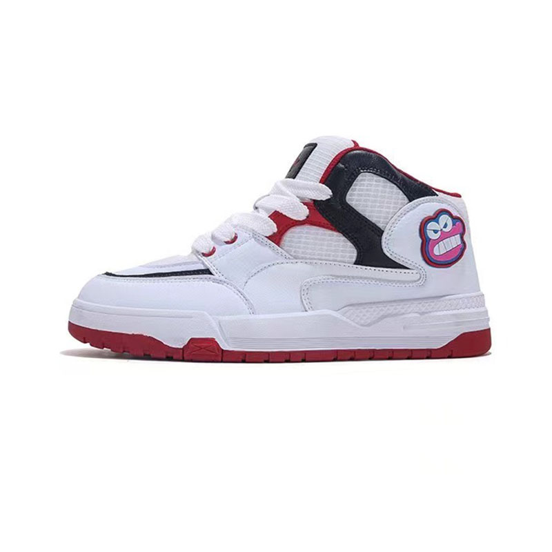 Crayon Shin-chan Collaboration Basketball Men's Shoes 2025 Summer New Thick Bottom Lifting Casual Breadboard