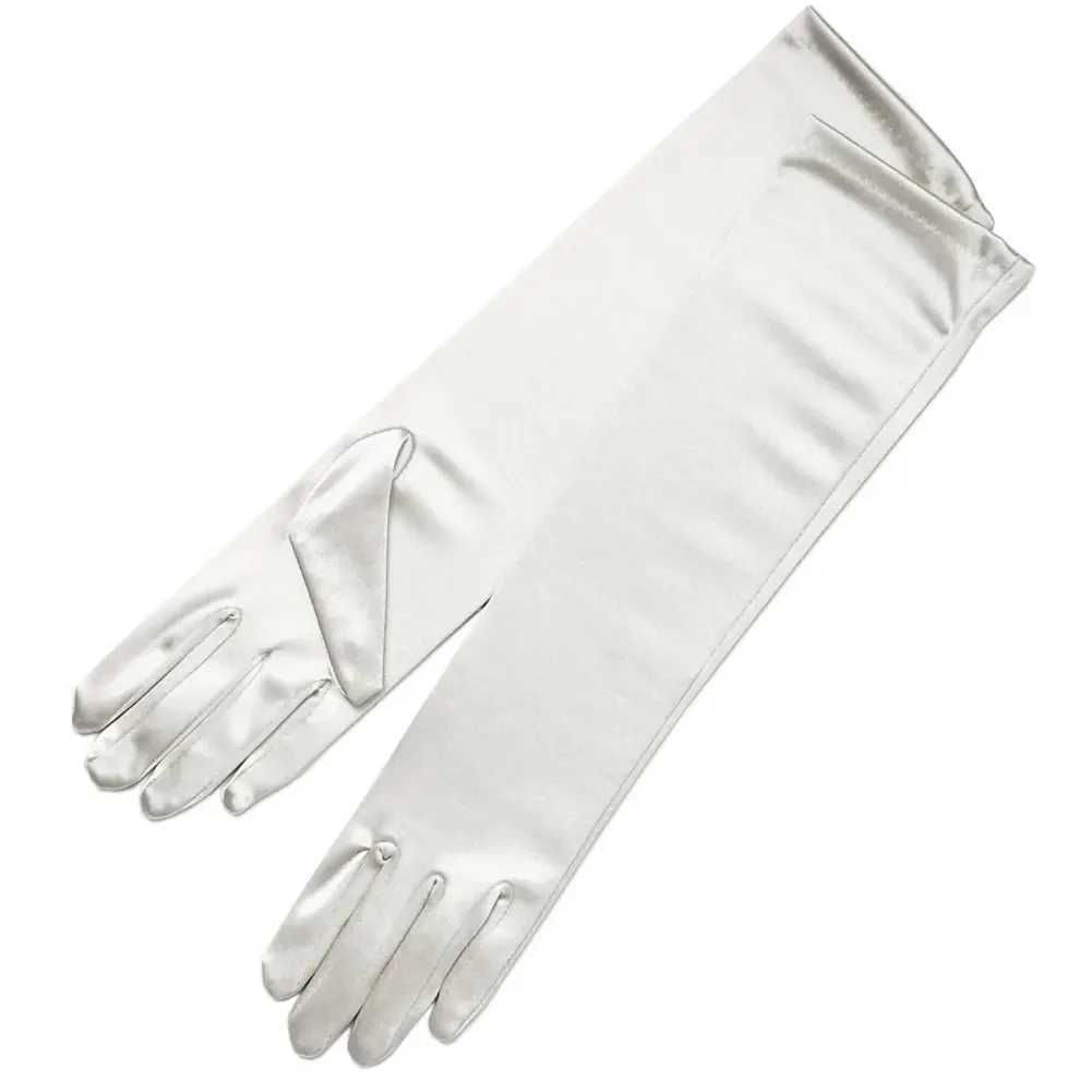 Vintage Women Elegance Prom Stretch Halloween Satin Evening Party Long Gloves L251110