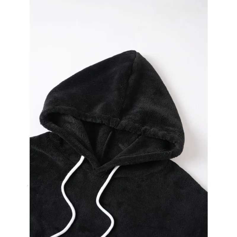 Autumn and Winter Plus Size Mens Clothing Casual Personality Fashion Sweatshirt Jacket Hooded Trousers Suit W251110