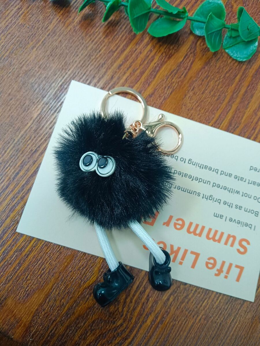 Bestseller Plush Bear Keychain Cute Hanging Decoration Car Keys, Phone, Bags - Adorable Puppy Pendant Gift for Girls & Women ddmytues