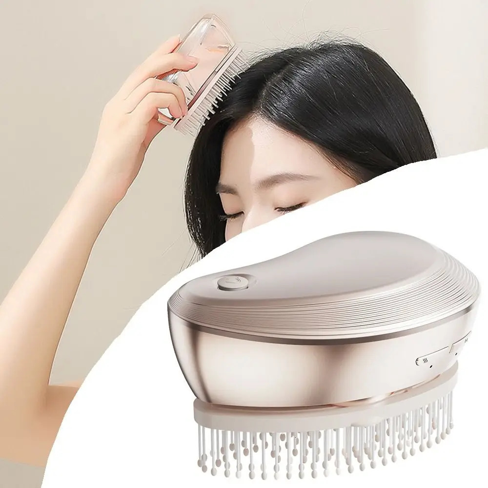 Antistatic Electric Spray Massage Comb Head Relaxation Vibration Function Massager Protable Multi-function 251107