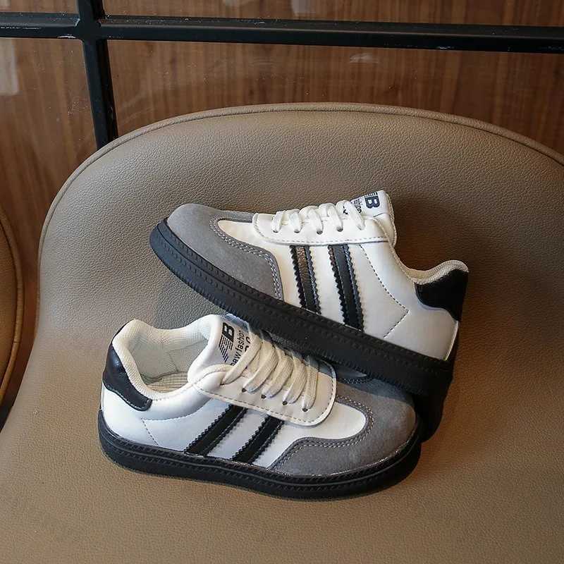 Children Casual Sneakers 2025 Autumn New Boys Sport Shoes Retro Classic Fashion Soft Lace Up Kids Running Sport Skate Shoes W251110